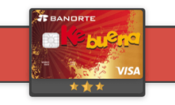Tarjeta de Crédito KeBuena de Banorte